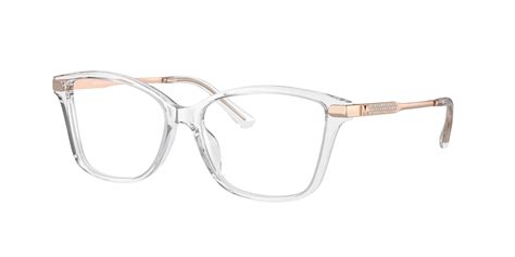 michael kors glasses 52-18-140|Michael Kors clear women's glasses.